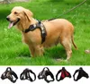Justerbar hund Harness Vest Collar Canvas Big Dog Rep Collar Handrem Pet Traction Rope för medelstora stora husdjur