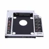 Freeshipping 12,7 mm Aluminium SATA HDD SSD Gehäuse Festplattenschacht Caddy Optischer DVD-Adapter für Laptop