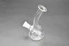 Cheap Small water bubbler tobacco pipe Thick heady new design water smoking pipe mini glass bong oil rig manufacture free shipping