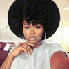 Cheveux noirs coupe courte crépus bouclés perruque cheveux synthétiques brésiliens perruques complètes bob bouclés aucun perruques de dentelle avec une frange pour les femmes noires