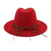 Cool Design rétro dur feutre femmes hommes plier bord melon Derby Jazz Fedora chapeau Panama Gambler Hats6800866