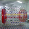 Videurs gonflables de rouleau d'eau TPU Commercial Zorbing Rollers Roue gonflable 2.6x2.4x1.9m avec pompe