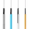 Set di spazzole per la pulizia della cannuccia Spazzola per tubi in nylon Manico in acciaio inossidabile, 12 "10" 8 "Extra lungo 12 mm 10 mm 8 mm 6 mm