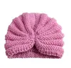 INS Детские вязаные крючком шапки для младенцев Индия Шапка Детские зимние шапочки-шапки для маленьких девочек Тюрбан-шапка для новорожденных Роскошные шапочки-шапочки Whole1209232