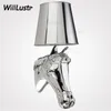 horse wall lamp modern wall sconce wall light The horse lamp Ma Tau bedside lamp bedroom sitting room aisle stairs corridor restaurant hotel