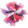 Ragazza M2MG Hairbows Nastro riccio Korker a strati Clip per fiocchi per capelli Boutique Corker per bambini Fasce per capelli Fermagli per capelli Accessori per copricapo PD014