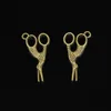92pcs Zinc Alloy Charms Antique Bronze Plated sewings scissors Charms for Jewelry Making DIY Handmade Pendants 28*15mm