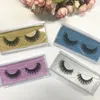 Sjötin Strip Ögonfransar Tjock Bekväm lätt att bära Faux Mink 3D Eyelash Top Quality Luxury Private Label Drop Shipping Gratis frakt