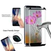 بالنسبة إلى Samsung Galaxy S21 Ultra S20 بالإضافة إلى ملاحظة 20 ملاحظة 10 10 Pro S10e S10 Plus S9 S8 Curved Glass 3D Screen Protector Film3342213