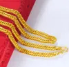 Collier de patron plaqué or à double boucle brillant Viet Nam Sargent a donné un collier plaqué or