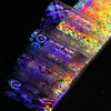 Nail clippers 10 Pcs 4*20cm Holographic Nail Foil Rose Panda Butterfly Dandelion Fire Flower Pattern Nail Art Transfer Sticker