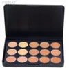 Professionelle 15 Farben Concealer Foundation Kontur Gesichtscreme Make-up Palette Mini Box Pro Tool für Salon Party Hochzeit Täglich