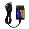 V1.5 ELM327 USB OBD2 Car Diagnostic Interface Scanner ELM 327 V 1.5 OBDII Diagnostic Tool ELM-327 OBD 2 Code Reader Scanner