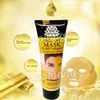 Gold Collagen Peel Off Facial Mask Deep Cleansing 120ml Crystal mask Blackhead Remover Face Masks Skin Care DHL free shipping