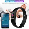 Intelligente Banduhr Armband Armband Fitness Tracker Blutdruck HeartRate Monitor M3s Farbbildschirm Wasserdicht für Android IOS-Telefon