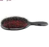 Wholesale profissional javali javali escova pente de almofada oval nylon pincel de extensão de cabelo natural para ferramentas de cabeleireiro barbeiro