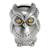 Vintage Metal Owl Piggy Bank LELO DE ZINC LIGONEIRA FNICURINAS DE MOUNIDADE DINHEIR