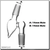 Articulação do adaptador do fabricante do narguilés Misture a articulação masculina para para o tubo de água do tabaco Bongo de vidro