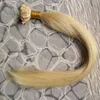 100% Real Remy Human U Tip Hair Extensions Pure Color Extension Blonde Brazilian Hair 100g Per Package Pre bonded Hair Extensions