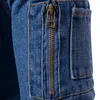 Nouveau Denim Vestes Hommes Veste en Jeans Homme 2017 Classique Denim Conception Jeans Veste Casual Coupe-Vent Zipper Hommes Baseball Veste