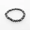 Hot Selling New Beautiful Popular Black Stone Magnetic Magnet Bracelet Hematite Bracelet Black Stone Magnet Bracelet HJ175