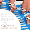 Professional Tattoo Kit Manual Pen Blue 14 Pins Beginner Body Art Supplies Needles Kit Microblading Tattoo Body Art