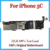 32 GB 100% placa-mãe original para iphone 5C placa principal desbloqueada placa lógica do sistema IOS bom trabalho placa principal para Apple 5C