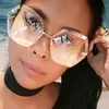 2019 lunettes de soleil sans monture pour femmes lunettes de soleil femme Vintage conduite lunettes de soleil dame lunettes de soleil pour les femmes