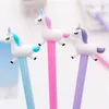 0.5mm 0.38mm 3 Styles Flamingos Gel Pen Candy Color Cartoion School Student Writting Pen Office Stationery Supplies Kids Gifts
