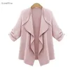 Damenjacken Giraffita Mode Jacke Frauen Dünne Mantel Fett Lose Strickjacke Elegante Plus Größe Kleidung Weibliche Outwear Hemd