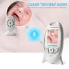 VB601 2.4Ghz Video Baby Monitors Wireless 2.0 Inch LCD Screen 2 Way Talk IR Night Vision Temperature Security Camera 8 Lullabies