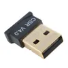 유니버설 미니 슬림 블루투스 4.0 V4.0 USB 어댑터 DONGLE 무선 변환기 PC MAC 노트북 플러그 앤 플레이 DHL FedEx EMS 무료 배송