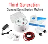 Multifunktion Dermabrasion Machine 3 i 1 med sprayvakuum för huvudfläckborttagning Mikrobrasion ansiktsmaskin diamant hudskalning ce