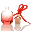 Auto parfum fles etherische olie luchtverfrisser auto hanger decoratie parfum hanger hangende fles snelle verzending F1168