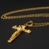 10Pcs Antique Silver Jesus Christ Cross Crucifix charms Pendants Necklace For Men & Ms Jewelry Fashion Accessories