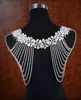 2020 Crystal Rhinestone Jewelry Gridal Wraps White Lace Wedding Shawr Jacket Jacket Stack