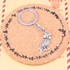 Keychain owl standing branch Pendants DIY1 Men Jewelry Car Key Chain Ring Holder Souvenir For Gift