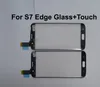 5ピースオリジナルの交換用液晶のフロントタッチスクリーンガラスの外側レンズガラス+サムスンギャラクシーS7のための無料送料無料