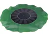 Hoge Kwaliteit Outdoor Garden Fountain Simulation Lotus Leaf Suspension Solar Water Sprink 200L / H DC Waterpomp Zonne-vijver Fontein 7 V 1.4W