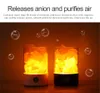 USB Salt Lamp Portable Design Colorful Changing Crystal Light Natural Himalayan Touch Switch Brightness Adjustable Bedroom Night Light