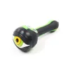 unbreakable Colorful Eye Ball Style smoking pipe portable held mini hand spoon pipes water bong3441400