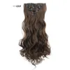 Crurly Blond Black Brown Gold Straight Clip Бразильский Реми Человеческие Волосы 16 Клипы INON ЧЕЛОВЕКИ ЭЛЕКТИРОВЫ