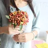 2018 Christmas berries BlueBerry Artificial Flowers Stamen Artificial Berries for Scrapbooking DIY home table wreath Decoration