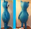 Christmas Blue one-eyed monster mascot costume Character Costume Adult Size free shipping