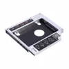 Freeshipping 12,7 mm Aluminium SATA HDD SSD Gehäuse Festplattenschacht Caddy Optischer DVD-Adapter für Laptop