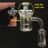 UFO Bubble Carb Cap Round Ball Dome för OD 25mm XL Flat Top Quarts Thermal Banger Nails Opaka Bottom Gavel Nail Bongs Oil Rigs