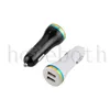 Adaptador Porto BRAND NOKOKO Car Charger ALL Telefone Double porta USB Car Charger LED carregador de carro Dual USB