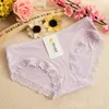 Modal Cotton High Elasticity MS Briefs Underwear Sexy Lace Women Girls Lady Underpants Knickers Panty L,XL,XXL Wholesale Price