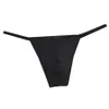 mens Underwear Sexy Bikini Thongs G-Strings Underwear Smooth Ice Silk Elastic Underpants Men Fashion Male thong Underwear Soft