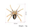 Crystal Resin Insect Pins and Brooches for Women Spider Brooch Badge Lapel Pin Party Wedding Fashion Jewelry FREE SHIPPING